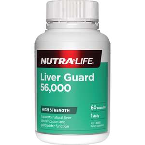 Nutra-Life Liver Guard 56,000 Plus Boldo Capsules 60s