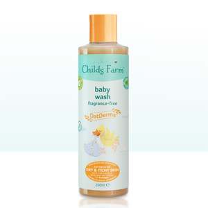 Childs Farm Oatderma Baby Wash Fragrance Free 250ml