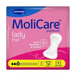 Molicare Premium Lady Pad 3 Drop 12pk