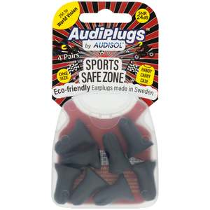 Ear Care: Audiplugs Sports Safe Zone 4pr