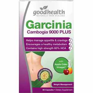 Good Health Garcinia 9000+ With Apple Cider Vinegar Capsules 60s