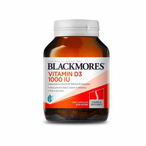 Blackmores Vitamin D3 1000IU Capsules 200s