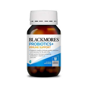 Blackmores Probiotics+ Immune Support Capsules 30s