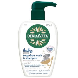Dermaveen: Dermaveen Calmexa Baby Soap Free Wash 250ml