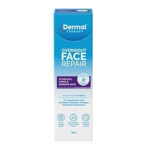Dermal Therapy: Dermal Therapy Overnight Face Repair 40g
