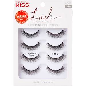Kiss Lash Couture Ltl Dress Black 4pr