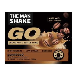 The Man Shake Go - Espresso Sachets 10pk