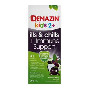 Demazin Kids 2+ Ills & Chills + Immune Support 200ml