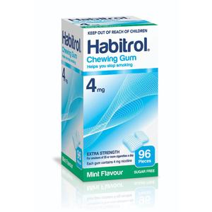Habitrol Gum Mint 4mg 96pk