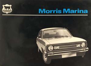MORRIS MARINA 1300 and 1700: Owner Manual 1978