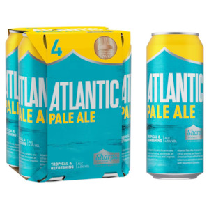 Pale Ale: Sharp's Atlantic Pale Ale Beer Can 500ml - 4 Pack