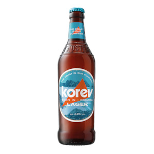 Lager: St Austell Korev Cornish Lager 500ml