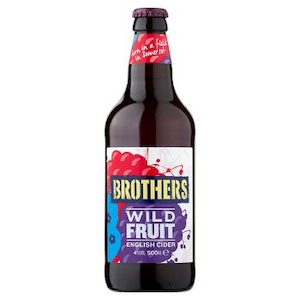 Brothers: Brothers Wild Fruit English Cider 500ml
