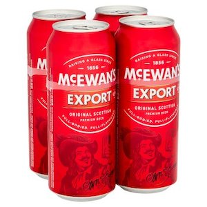 Mcewans: McEwan's Export Original Scottish Premium Beer 500ml - 4 Pack