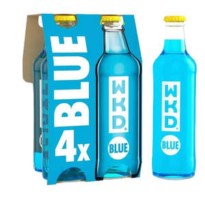 Rtd: WKD Blue 3.4% Bottle 275ml - 4 Pack