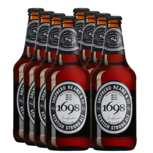 Amber Ale: Shepherd Neame 1698 Kentish Strong Ale 500ml - 8 Pack