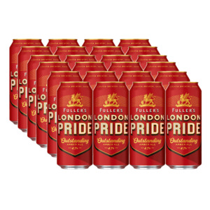 Products: Fuller's London Pride Amber Ale 4.7% 500ml Can - 24 Pack