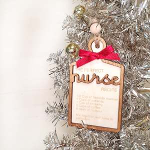 Products: Nurse Christmas decoration