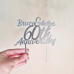 Products: Anniversary Cake Topper