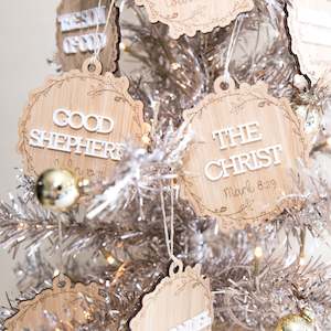 Christmas Collection: Names of Jesus Decorations - Large