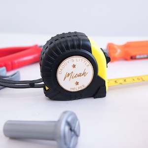 Kids: Custom Engraved 'Kids' Tape Measure - 3m