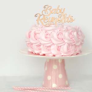 Kids: Baby Name Cake Topper