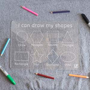 Kids: Wipe Clean Shapes Board