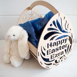 Easter: Easter Egg Basket - Personalised