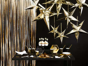 Party Curtain - Gold