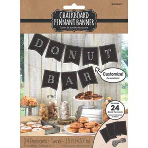 Custom Paper Sign 'Chalkboard look' Penant Banner