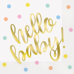 Napkins: Hello Baby - Napkins