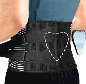 Lumbar Pad Fitness Gym Waist Support Belts