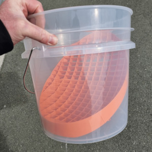 Eligible: Rockcar Clear Bucket & Orange Mitt Slide Kit - 17L