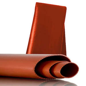 Frontpage: Red PVC Heavy Duty Layflat Hose