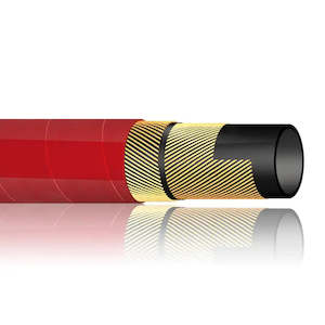 Rubber Hose: Steel Steam Hose - 210°C