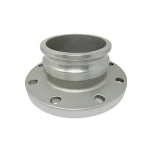 Male Aluminium Camlock to Flange Adapter