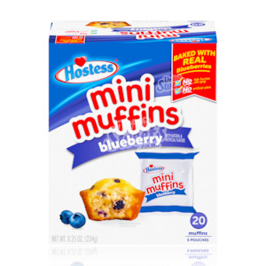 AMERICAN SNACKS: Hostess Blueberry Muffin 234g