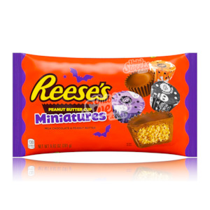 AMERICAN CANDY: Reese's Peanut Butter Cups Miniatures Halloween 281g
