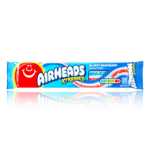 Airheads: Airheads Xtremes Bluest Raspberry Belts 57g