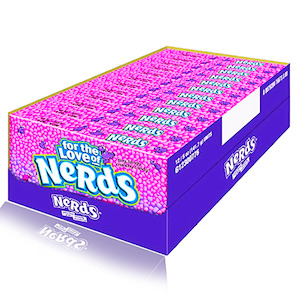 Nerds: Nerds Strawberry & Grape Theatre Box 141g 12 Pack