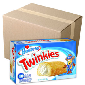 American Cakes: Hostess Twinkies 6 x 10 Pack Boxes