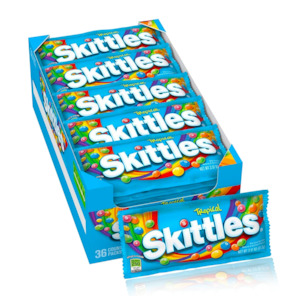 Skittles Tropical 36 Pack (MADE IN USA) Best Before: 08/2024