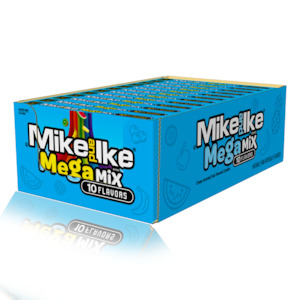 Party Bulk Supplies: Mike & Ike Mega Mix Theatre Box 141g 12 Pack (Best Before: 07/2024)