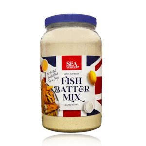 Party Bulk Supplies: Sea Pebbles Fish Batter Mix 2.4kg (BB:23/03/2024)