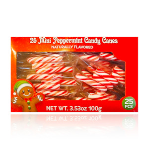 Christmas: Mini Peppermint Candy Cane 25PK 100g