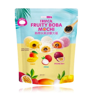 Fruit Roll Ups: Tropical Fruity Boba Mochi 700g