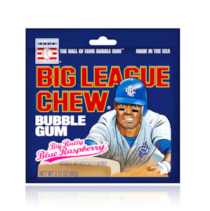American Gum: Big League Chew Blue Raspberry