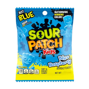 Back In Stock: Sour Patch Kids Blue Raspberry Peg Bag 102g (Made in Canada)