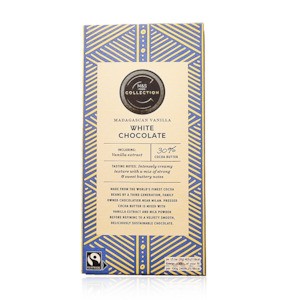 Marks Spencer: Marks & Spencer Madagascan Vanilla White Chocolate Block exclusive 100g (BB: 05/2024)