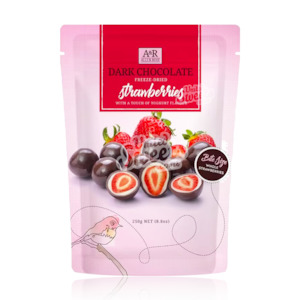 Sale: ALLI & ROSE Dark Chocolate Freeze Dried Strawberries 250g